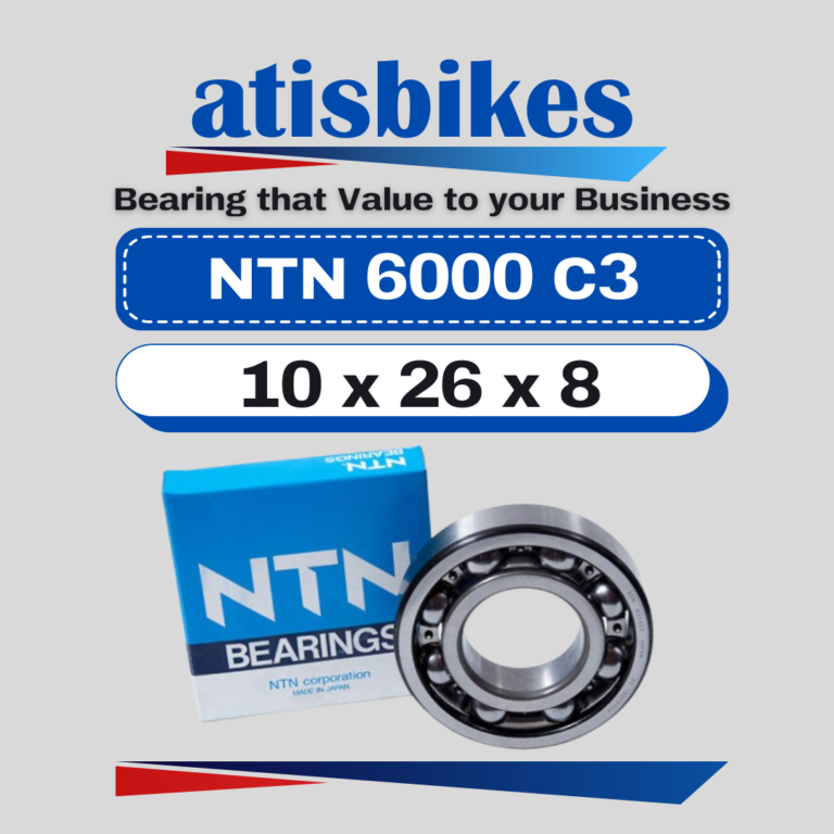 NTN 6000 C3 ( 10 x 26 x 8 ) Deep Groove Ball Bearings ( 0.02kg )